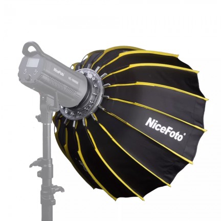 NiceFoto LED-Φ60g Quick Set-up Parabolic Softbox With Grid 60cm
