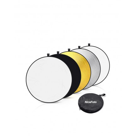 NiceFoto SR-5-Ø22" 5in1 Round Reflector Discs (56cm)