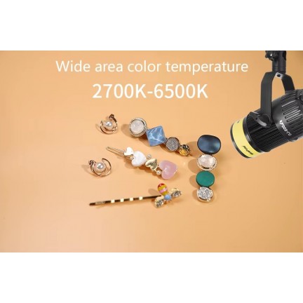 NiceFoto BJ-600A 35W Bi-Color Zoom LED Video Light