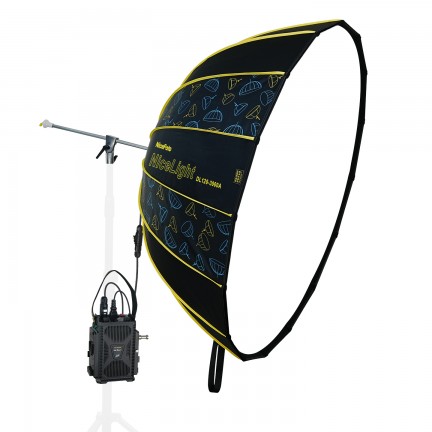 NiceFoto DL120-3000A 300W Bi-Color Umbrella Light(With Grid)