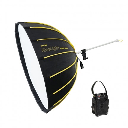 NiceFoto DL80-1000A 100W Bi-Color Umbrella Light