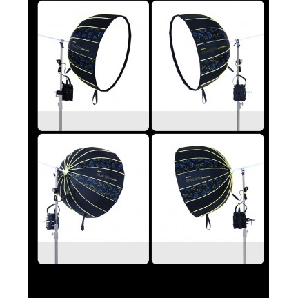 NiceFoto DL80-1000A 100W Bi-Color Umbrella Light(With Grid)