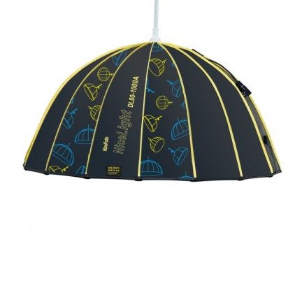 NiceFoto DL80-1000A 100W Bi-Color Umbrella Light(With Grid)