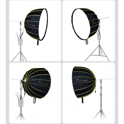 NiceFoto DF90-2000A 200W Bi-Color Umbrella Light(With Grid)