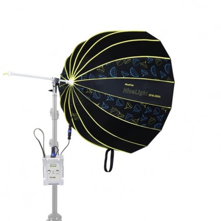 NiceFoto DF90-2000A 200W Bi-Color Umbrella Light(With Grid)