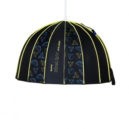 NiceFoto DF90-2000A 200W Bi-Color Umbrella Light(With Grid)