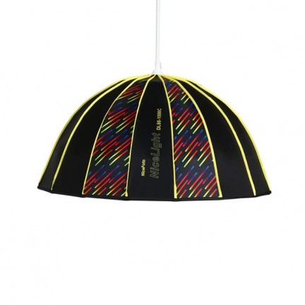NiceFoto DL80-1000C 100W RGB Umbrella Light(With Grid)