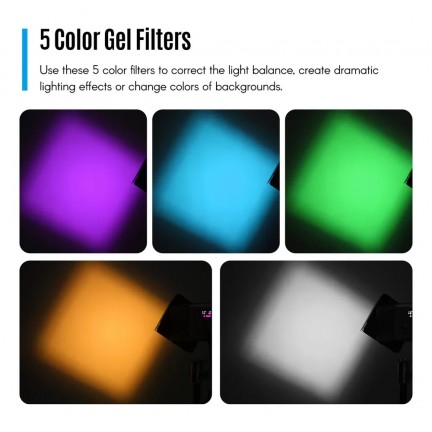 NiceFoto SN-32 Barndoor Filter Kit For BJ-600A BJ-600B