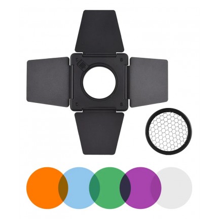 NiceFoto SN-32 Barndoor Filter Kit For BJ-600A BJ-600B