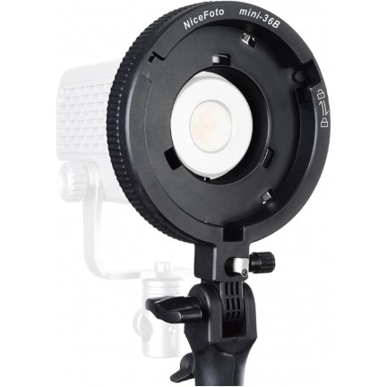 NiceFoto Mini-36B Mini to Bowens Mount Adapter