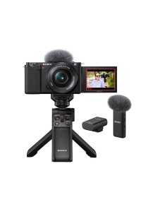 Sony ZV-E10 Mirrorless Camera with 16-50mm Lens and Content Creator Kit