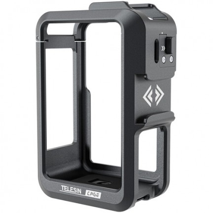 TELESIN Aluminum Camera Cage for DJI Osmo Action 3/4
