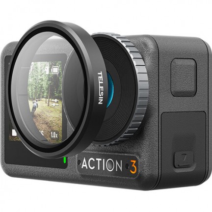 TELESIN Circular Polarizer & ND Filter Set for DJI Osmo Action 3/4