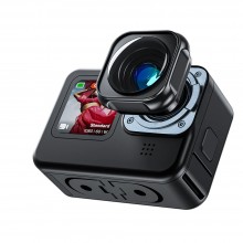 TELESIN Aluminum Alloy Frame Max Lens Mod for GoPro Hero 12/11//10/9 Mini