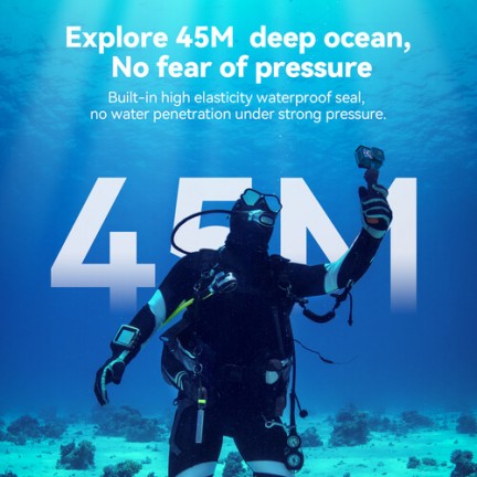 TELESIN Protective Waterproof Case Set for GoPro HERO13/12/11/10/9