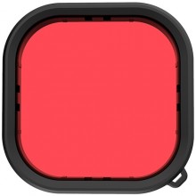 TELESIN Red Lens Filter for GoPro HERO12/11/10/9