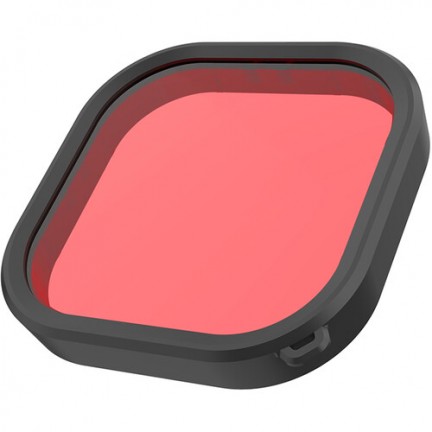 TELESIN Red Lens Filter for GoPro HERO12/11/10/9