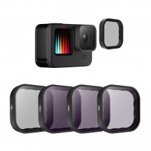 TELESIN ND & CPL Lens Filters Set for GoPro Hero 12/11/10/9/ Mini