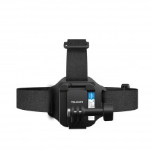 TELESIN 2-in-1 Quick Release Head Strap & Cap Clip for Action Camera