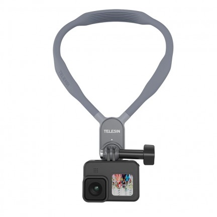 TELESIN Magnetic Neck Holder Mount for Action Cameras