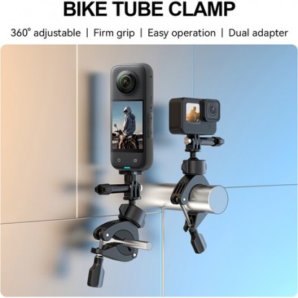 TELESIN Bike Handlebar Clamp Mount