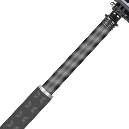 TELESIN Carbon-Fiber Selfie Monopod with Aluminum Tripod for Action Cameras 0.9M