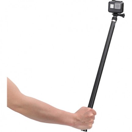 TELESIN Ultra Light No Bending Carbon Fibre Selfie Stick For Action Cameras 2.7M