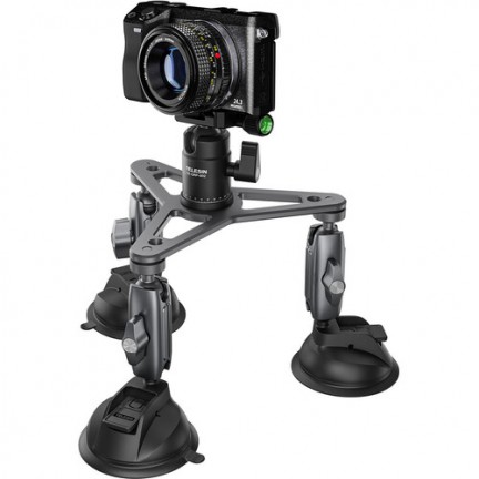 TELESIN Triple Suction Cup Camera Mount