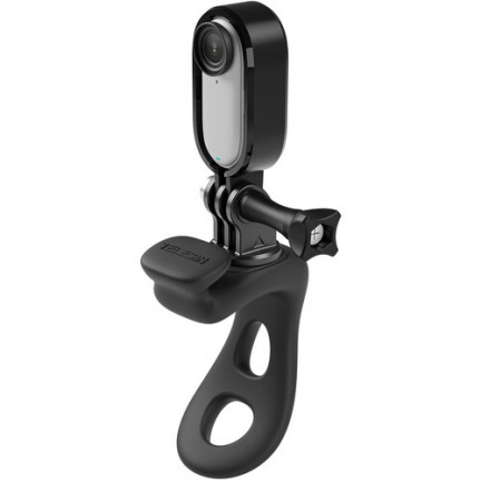 TELESIN Rubber Handlebar Mount for Action Cameras (Black)