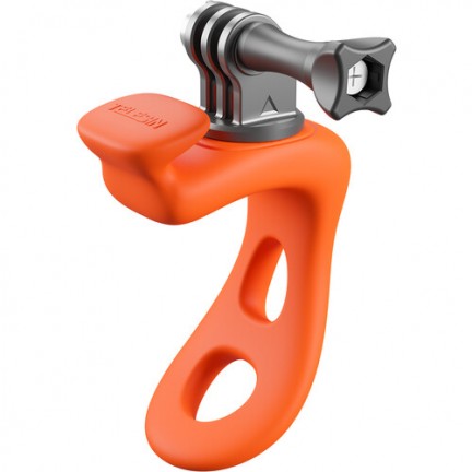 TELESIN Rubber Handlebar Mount for Action Cameras (Orange)