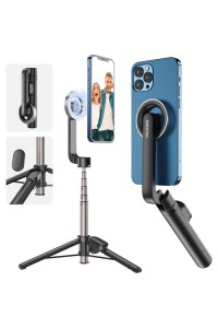 TELESIN Mini Magnetic Bluetooth Selfie Stick for iPhone
