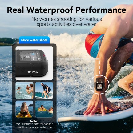 TELESIN T13 Bluetooth Remote Control GoPro Hero 13/12/11/10/9/8/MAX
