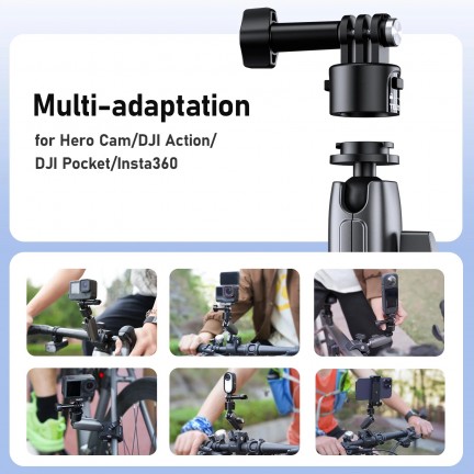 TELESIN Quick Release Universal Clamp Mount