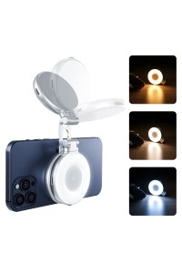 TELESIN C03 Magnetic Selfie Ring Light