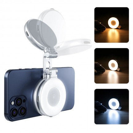 TELESIN C03 Magnetic Selfie Ring Light