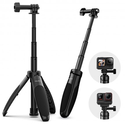 TELESIN Selfie Stick Mini Tripod 2.0