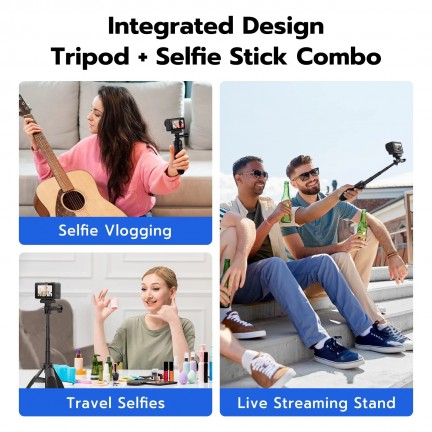 TELESIN Selfie Stick Mini Tripod 2.0