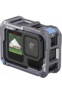 TELESIN Metal Cage Sport Extension New Upgrade for Gopro Hero 13/12/11/10/9