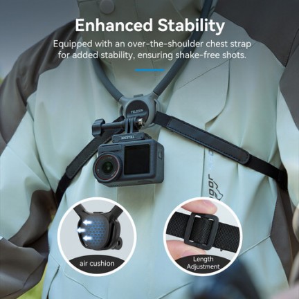 TELESIN 2in1 Magnetic Neck Mount SE 2.0