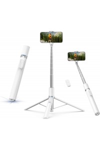 TELESIN 70" Phone Tripod Stand Gravity-Activated Auto-Open Selfie Stick