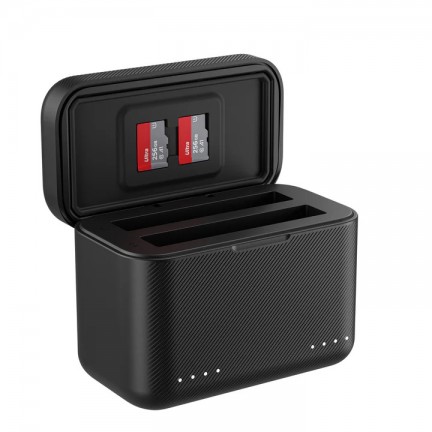 TELESIN Insta360 X5 Dual Card Slot Charging Box