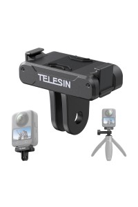 TELESIN Magnetic Quick-Release Adapter Mount For DJI Osmo 360/Action 5Pro/4/3