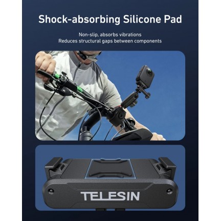TELESIN Magnetic Quick-Release Adapter Mount For DJI Osmo 360/Action 5Pro/4/3