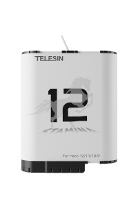 TELESIN 1720mAh Stamina Battery for GoPro HERO12/11/10/9