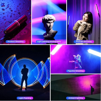 Ulanzi VL119 RGB Tube Light Handheld LED Video Light Wand