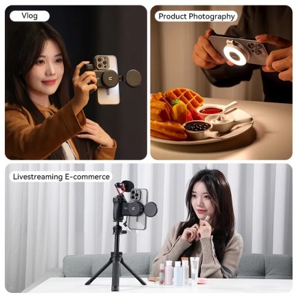 Ulanzi LM19 MagSafe LED Selfie Ring Light (Black)