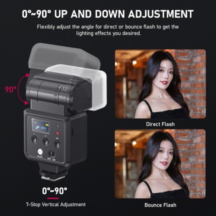 Ulanzi F32 L060GBB2 Compact Camera Flash Speedlite