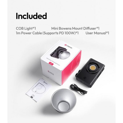 Ulanzi C01 100W Bi-Color Portable COB LED Video Light