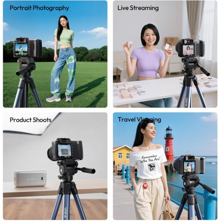 Ulanzi TT39 Video Tripod for Smartphone Camera with Phone Clamps