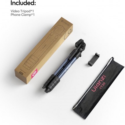 Ulanzi TT39 Video Tripod for Smartphone Camera with Phone Clamps